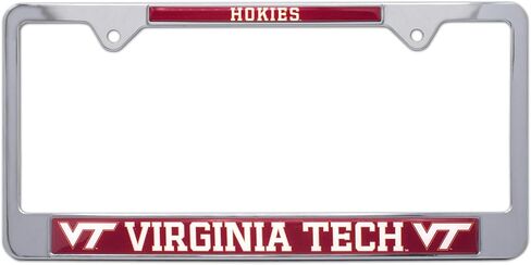 Virginia Tech Alumni Black License Plate Frame in Saudi Arabia