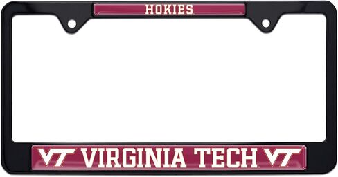 Virginia Tech Alumni Black License Plate Frame in Saudi Arabia