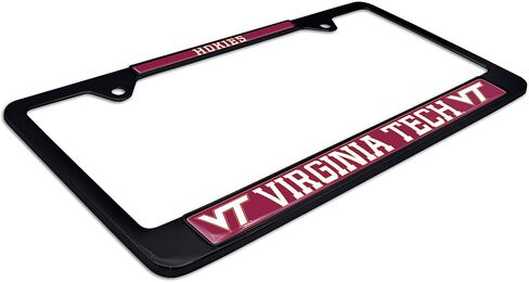 Virginia Tech Alumni Black License Plate Frame in Saudi Arabia