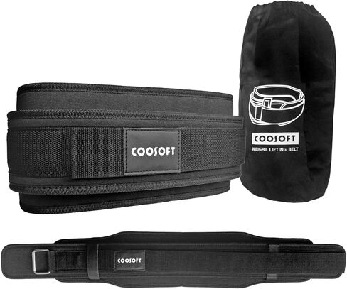 Weight Lifting Belt for Men Women, Adjustable Weightlifting Back Brace for Power lifting, Squat, Deadlift, Cross Training, Comfortable Workout Gym Belt with Secure Fit in Saudi Arabia