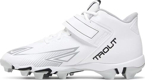 حذاء البيسبول Nike Force Trout 8 Keystone للرجال "أبيض أسود" (CZ5911-100) مقاس 11.5 US in Saudi Arabia