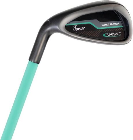 Lag Shot Golf Junior 7 Iron Youth Swing Trainer (Left Handed) - Adds Distance & Accuracy to Your Drives. Named “Best Swing Trainer" of The Year! #1 Golf Aid 2022 & 2023! in Kuwait