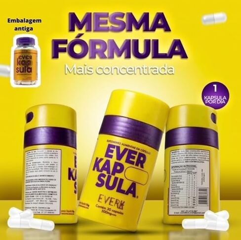 Generic Gold Spell - علاج الشعر من EverKapsula Cosmetics - 30 كبسولة - مستورد من البرازيل in Saudi Arabia