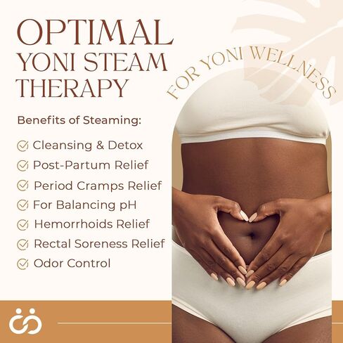 Sitz Bath Yoni Steam Herbs Relaxing Facial SelfCare, Ph Balance Complements Yoni Bowl and Yoni Oil, Yoni Herbs Pack for 3-4 Sessions, Yoni Detox and Cleanse 2 Ounces (2 oz Yoni Steam Herbs) in Saudi Arabia