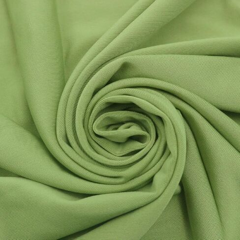 Texco Inc Solid 4-Way Stretch Venezia Polyester Spandex, DIY Projects, Apparel Fabric, Kelly Green 1 Yard in Saudi Arabia