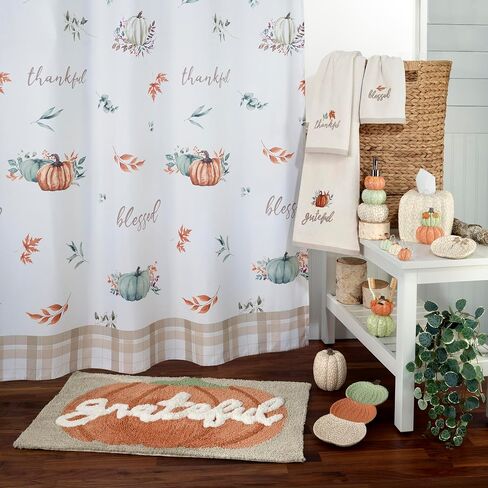 Avanti Linens - Bath Mat, Cotton Bath Rug, Fall Home Decor (Grateful Patch Collection) in Saudi Arabia