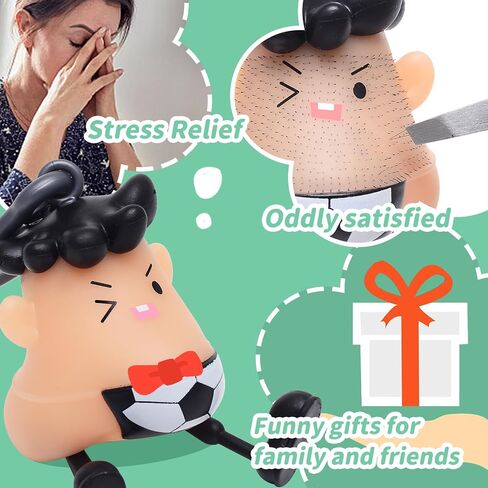 لعبة إزالة الرؤوس السوداء من Angel's Wonderland Peekaboo، ألعاب Trichotillomania Pop Fidget Toys، لعبة الكمامة الجديدة، لعبة تخفيف التوتر وسحب الشعر، لعبة مضادة للقلق in Saudi Arabia