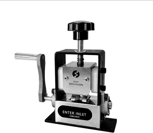 Manual Wire Striping Machine Drill Wire Stripper with Hand Crank Suitable for 0.06"-0.9" Scrap Copper Cable Recycling in Saudi Arabia