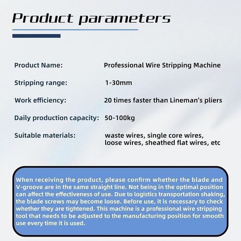Manual Wire Striping Machine Drill Wire Stripper with Hand Crank Suitable for 0.06"-0.9" Scrap Copper Cable Recycling in Saudi Arabia