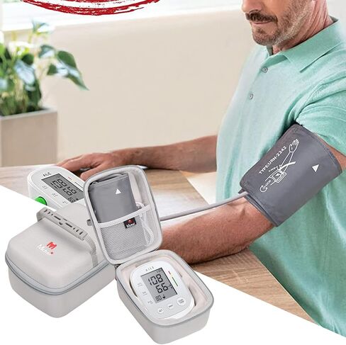 Mchoi Blood Pressure Case Fits for LAZLE Blood Pressure Monitor, Portable Nebulizer - Handheld Personal Steam Inhalers Nebulizer Machine, Case Only in Saudi Arabia