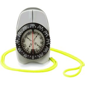 Handbearing Compass - V-Finder - Ergonomic and ambidextrous Design. Use for Regatta, Racing, Trekking, or Hiking.