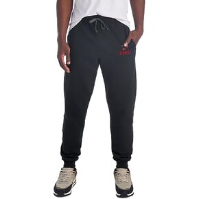 Campus Lab Officially Licensed Jogger Sweatpants Unisex for Men & Women with Pockets School Logo Black Collection