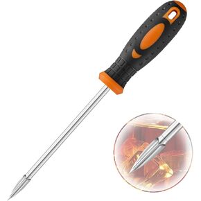 Ice Pick, Ice Pick for Breaking Ice, for Kitchen, Bars, Bartender, Ice Carving Tool, Ice Chipper, Hardened Stainless Steel Blade Head