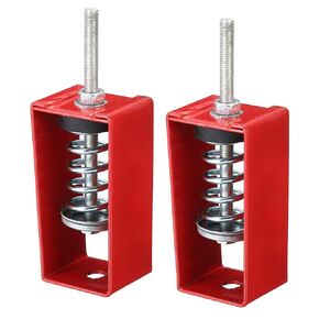 PATIKIL 99lbs Capacity Spring Vibration Isolator, 2 Pack Shock Absorber Shockproof Damping Hanger Anti Vibration for HVAC Air Conditioner Air Handling Units