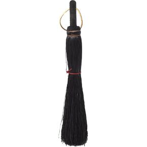 Authentic Hand Made All Broomcorn Broom (17.5-Inch/Hand BLACK)