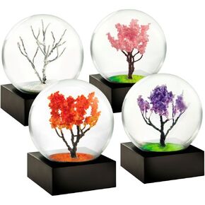 مجموعة ميني سيزونز مكونة من 4 كرات سنو جلوب من CoolSnowGlobes® in Kuwait