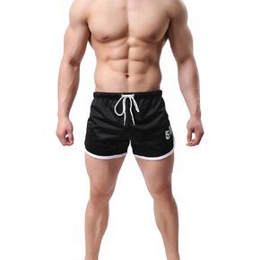 Naturemore Men's Active Running Shorts, 3 Inch Quick Dry Mesh Jogging Workout Shorts, Gym Athletic Marathon Shorts