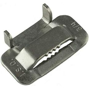 ISO BU456 Type 316 Stainless Steel Buckles 3/4" - 100 per Box