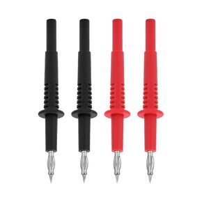 Multimeter Testing Probe, 2Set Multimeter Test Leads with 4mm Banana Plug, Digital Multimeter Probes Electrical Test Probe Lantern Tip, Test Leads