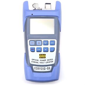 All-in-one Optical Fiber Cable Tester Fiber Optical Power Meter -70 to +10dbm with Function of Visual Fault Locator 5KM for SC/ FC/ ST Interfaces CATV Test