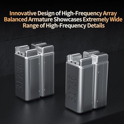 KZ ZS10 Pro Noise Cancelling Monitor Headphones,4BA+1DD 5 Driver in-Ear HiFi Metal Earphones with Stainless Steel Faceplate, 2 Pin Detachable Cable(Meteor Blue, without Mic) in Kuwait