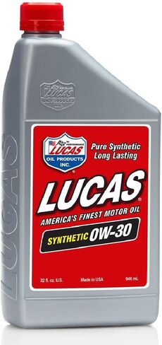 Lucas Oil 10049 Full Synthetic SAE 5W-30 Motor Oil - 1 Quart (Pack of 6) in Saudi Arabia