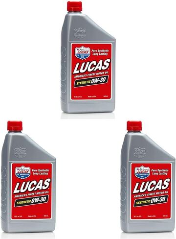 Lucas Oil 10049 Full Synthetic SAE 5W-30 Motor Oil - 1 Quart (Pack of 6) in Saudi Arabia