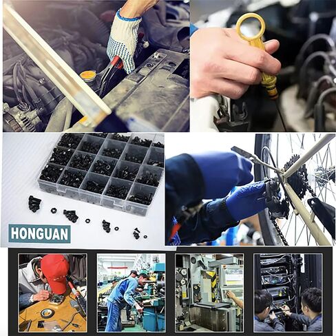 1640 Pcs Screws Bolts and Nuts Assortment Set,Metric Machine Screws M3 M4 M5 M6 Socket Head Cap Screws 12.9 Grade in Saudi Arabia