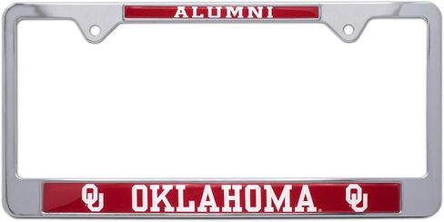University of Oklahoma Alumni Black License Plate Frame in Saudi Arabia