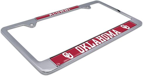 University of Oklahoma Alumni Black License Plate Frame in Saudi Arabia