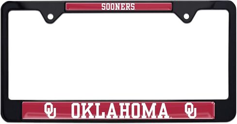 University of Oklahoma Alumni Black License Plate Frame in Saudi Arabia