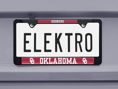 University of Oklahoma Alumni Black License Plate Frame in Saudi Arabia