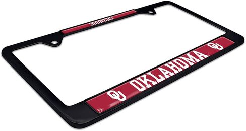 University of Oklahoma Alumni Black License Plate Frame in Saudi Arabia
