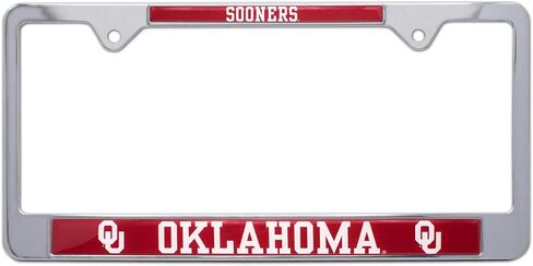 University of Oklahoma Alumni Black License Plate Frame in Saudi Arabia