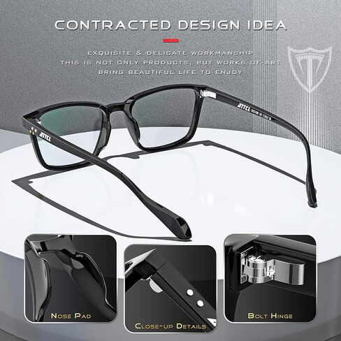 ATTCL Unisex Blue Light Blocking Glasses for Women Men Anti Blue Ray Computer Game Glasses in Saudi Arabia