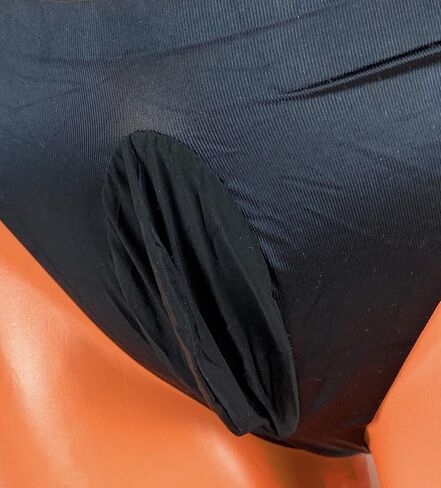 Mona's Choice Stretchy Mens Bikini Briefs with Ice Silk Pouch or Sheath/Mens Panties (US, Alpha, One Size, Regular, Regular, 1, White Pouch) in Kuwait