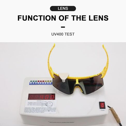 Polarized Sports Sunglasses, UV400 Protection Cycling Glasses Baseball Running Driving for Men Women Youth in Saudi Arabia