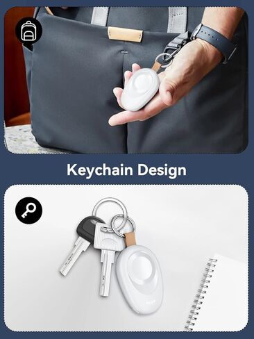 شاحن محمول لساعة Apple، بنك طاقة iWatch اللاسلكي بسلسلة مفاتيح 1400 مللي أمبير في الساعة، حزمة بطارية لسلسلة Apple Watch Series 9 8 7 6 5 4 3 2 1 SE Ultra 2 شواحن سيارات للسفر سريعة الشحن (فضي) in Kuwait