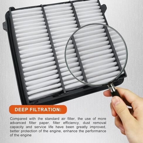 Engine Air Filter JH99516, Replace PAH9-13-3A0A, PAJ-13-3A0A, PAJ8-13-3A0A, Fits 2020-2023 Mazda CX-30, 2019-2023 Mazda3, 2019-2023 Mazda 3 Sport, 2023 Mazda CX-50 in Kuwait