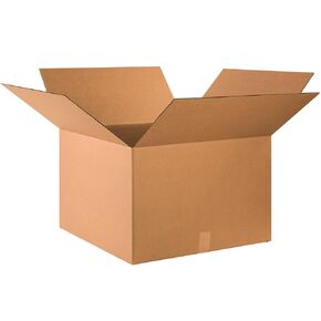 TAPE LOGIC 24x24x16 Corrugated Boxes, Large, 24L x 24W x 16H, Pack of 10 | Shipping, Packaging, Moving, Storage Box for Home or Business, Strong Wholesale Bulk Boxes