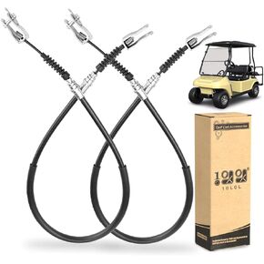 10L0L Brake Cable for Club Car DS 1981-1999 Gas & Electric Golf Cart, Driver and Passenger Side, Replace OEM 1011403 1011125 1016761-01