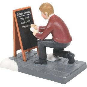 Department 56 Christmas in The City Village Accessories Today's Specials Figurine, 1.97 Inch, Multicolor
