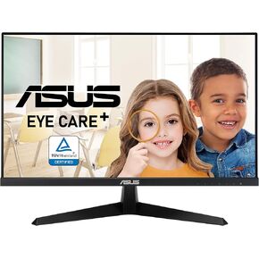 ASUS 24" (23.8-inch viewable) Eye Care Monitor (VZ24EHF) - IPS, Full HD (1920 x 1080), Frameless, 100Hz, Adaptive-Sync, 1ms, HDMI, Low Blue Light, Flicker Free, Ultra-Slim Profile, 3 Year Warranty