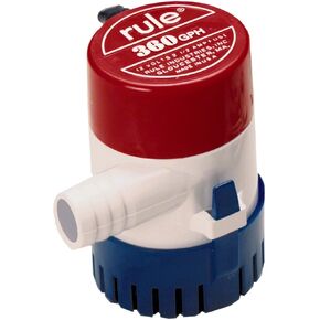 القاعدة 24 مضخة ماء آسن غاطسة، 360 جالونًا في الساعة، 12 فولت in Kuwait