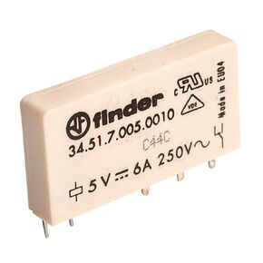 FINDER 34.51.7.005.0010 Plug-in/Print Relay, N.A