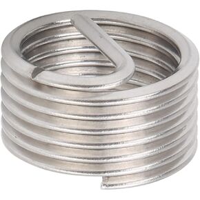 10 PCS Thread Insert, M18 x 2 Helicoil Thread Sleeves, Stainless Steel Wire Thread Sheaths in Different Length to Choose for Thread Repair(18mm)