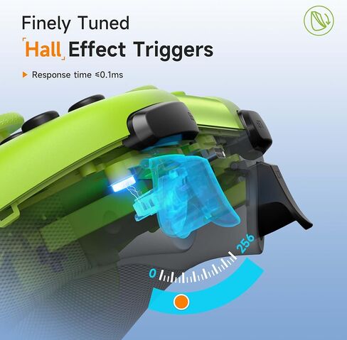 EasySMX X05 2.4g Wireless Controller for PC/iPhone/Android/Switch & Steam Deck- Bluetooth Controller Gamepad with Hall Effect Joysticks and Trigger,Turbo,Rumble Vibration and RGB Lighting in Saudi Arabia