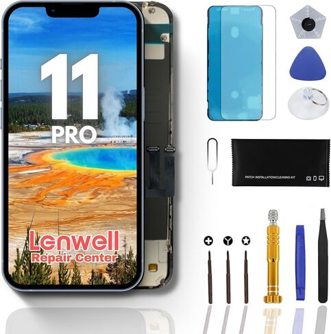 لاستبدال شاشة iPhone Xs، لشاشة iPhone Xs محول رقمي لشاشة اللمس ثلاثية الأبعاد شاشة LCD 5.8 بوصة مع مجموعة أدوات كاملة وواقي زجاجي مقوى للطراز A1920 A2097 A2098 A2099 A2100 in Saudi Arabia