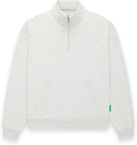 Future Planet Womens Saturn Premium 1/4 Zip Fleece Lined Soft Cotton Pullover Sweatshirt Loose Fit in Saudi Arabia