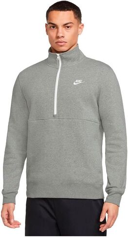 Nike Sportswear Club Men's Brushed-back 1/2-zip Pullover Mens Size- Large in Saudi Arabia